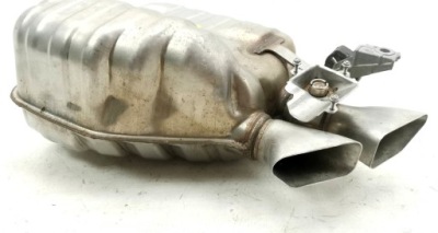 Новый оригинал  гаситель труба выхлоп конечный audi 4h0253611as фото №1