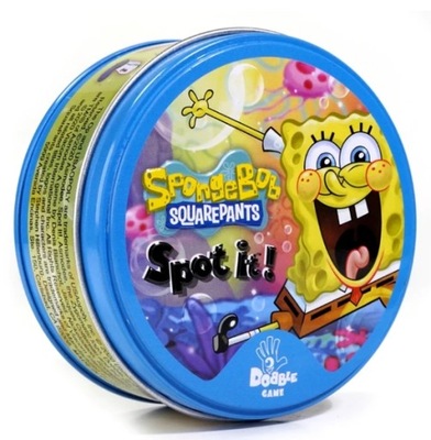 GRA KARCIANA towarzyska dobble | SpongeBob Kanciastoporty