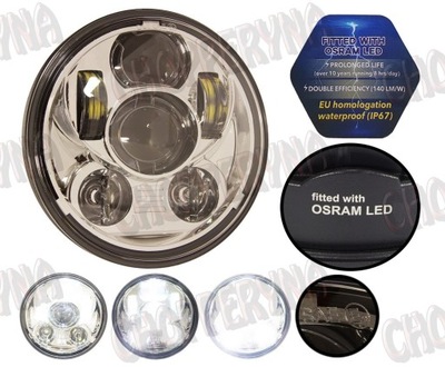 lampa reflektor LED 5,75 Harley Sportster XL 1200