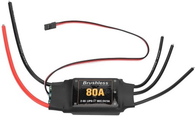 Kontroler ESC 80A z Ubec 5V / 5A 2-6S LIPO