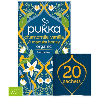 Herbata Rumianek Wanilia Manuka Honey 20sasz Pukka