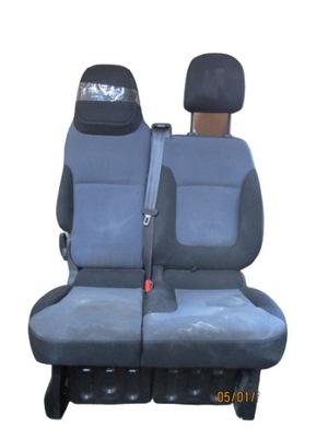 Заднє сидіння подвійний ліва renault trafic iii фото №1