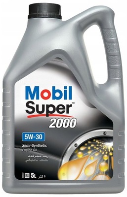 Mobil Super 2000 X1 5W-30 5W30 Olej silnikowy 5L