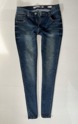 SOULSTAR spodnie dzinsy rurki jeans 32 40 L