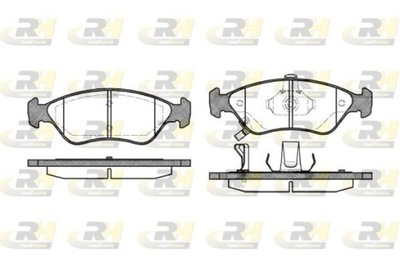 ZAPATAS DE FRENADO PARTE DELANTERA KIA CLARUS CARENS  