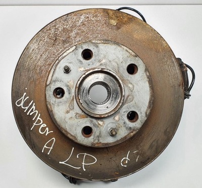 Ступица поворотный кулак левый перед citroen jumper iii hdi фото №1