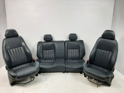 Alfa romeo 147 04r сидіння лівий правий перед kapapa задній шкіра фото №1