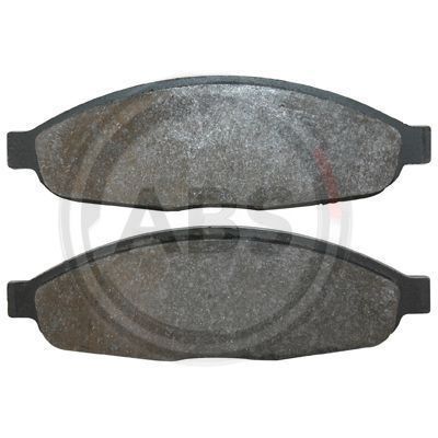 A.b.s. 38997 набор тормозных колодок тормозных, тормоза дисковые фото №1