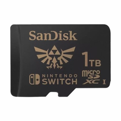 SANDISK NINTENDO SWITCH Zelda Edition micro SDXC 1TB 100/90MB Karta Pamięci