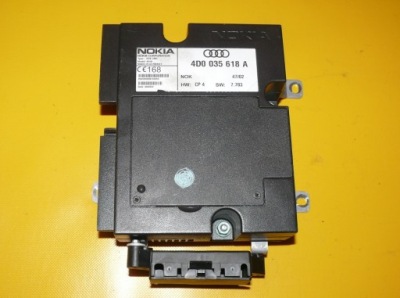 Модуль блок керування телефону audi a8 d2 lift 99-02 фото №1