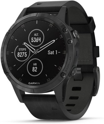 Smartwatch Garmin Fenix 5 Plus Sapphire czarny