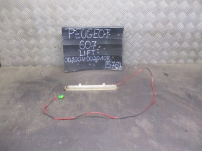 Світло стоп 9654923180 peugeot 607 рестайлінг  04-10r. фото №1