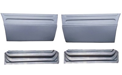 Дверь перед p+l ремонтная вставка mercedes sprinter 906 06- фото №1