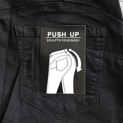 Spodenki rybaczki jeansowe Push-up Modelujące 38/M