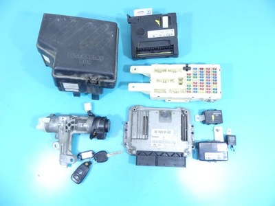 Бортовий комп'ютер набір hyundai santa fe ii 06-12 2.2 crdi фото №1