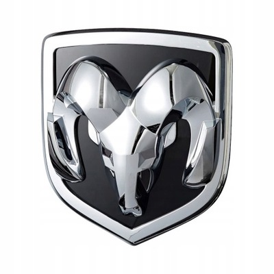 EMBLEMA INSIGNIA LOGOTIPO 3D DODGE RAM MAGNUM 62X67 MM  