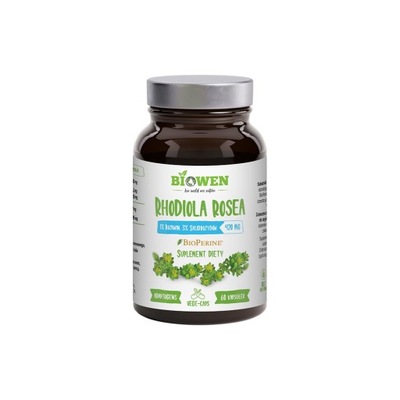 Rhodiola Rosea Różeniec Górski 420 mg 60 kapsułek