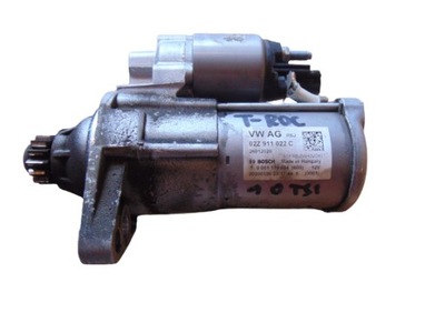 Стартер vw t-roc 1.0tsi 02z911022c фото №1