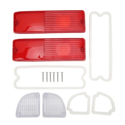 Tail Light Reverse Lenses Scratch Resistant Red Housing Perfect Matc~85751