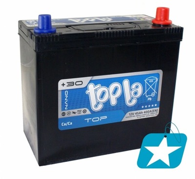 TOPLA TOP STANDARD 45AH 360A P+ JAPAN