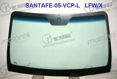 Стекло лобовое hyundai santa fe ii 2006-2010 фото №1