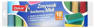 Oskar, Zmywak kuchenny Midi, 10 sztuk