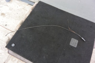 Трос тягa відкривання капот bmw f10 f11 фото №1