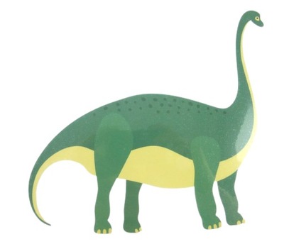 Naklejka (naprasowanka) mały dinozaur