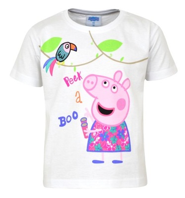 t-shirt ŚWINKA PEPPA PIG koszulka bluzeczka r 104