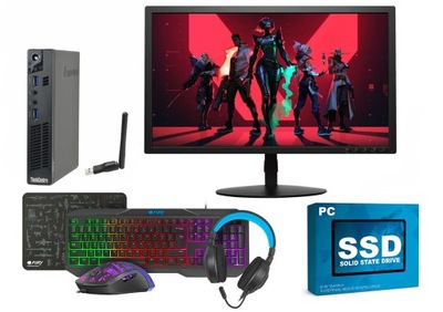 Zestaw komputerowy i5 8GB 440GB SSD WIN10 MONITOR