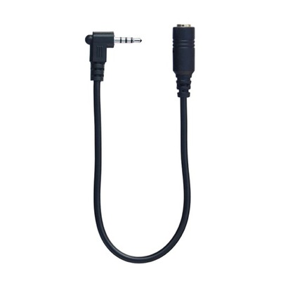 2,5mm męski - 3,5mm żeński adapter AUDIO 4PIN TRRS