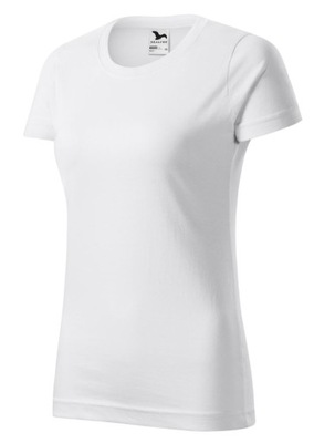 Koszulka t-shirt damski MALFINI basic 134 biała L