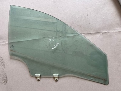 Hyundai kona 21- lift стекло дверь правая перед передняя фото №1