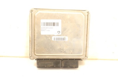 Бортовий комп'ютер двигуна skoda rapid ii 1.4tdi фото №1