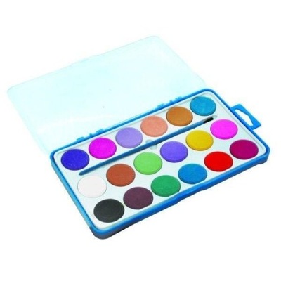 FARBY AKWARELOWE 18 KOLORÓW, TITANUM