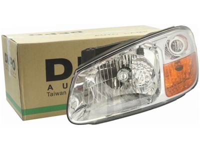 Лампа фара левый kia cerato i 04-09 фото №1