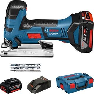 Wyrzynarka aku. BOSCH GST 18 V-LI S 2x4,0Ah L-boxx