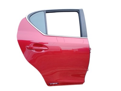 Дверь правое  правая сторона задняя задняя lexus ct200h цвет: 3r1 с петли фото №1