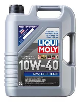 OLEJ LIQUI MOLY 10W40 5L MOS2 LEICHTLAUF