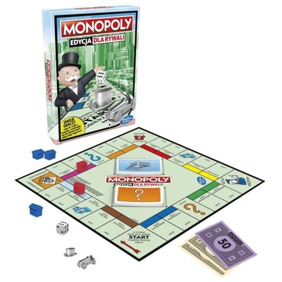 GRA MONOPOLY - EDYCJA DLA RYWALI HASBRO E9264