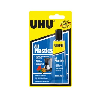 KLEJ DO PLASTIKU UHU ALL PLASTICS 33 ML