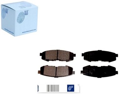Bluadm54292 тормозные колодки тормозные задняя mazda mpv ii 2.0d фото №1