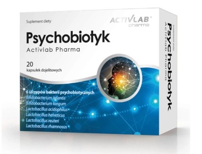 Suplement diety Activlab Psychobiotyk kapsułki 20 szt.