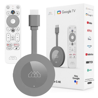 Odtwarzacz multimedialny Google CHROMECAST 4.0 HD 4 GB