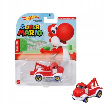 HOT WHEELS SUPER MARIO RED YOSHI GJJ23 GRM43