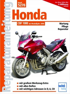 HONDA CBF1000 (2006-2008) instrukcja napraw 24h