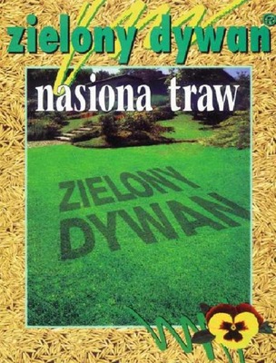 TRAWA UNIWERSALNA nasiona 10kg trawy ZIELONY DYWAN