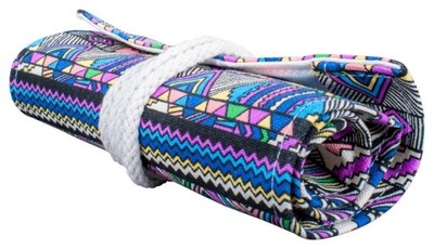 Piórnik zwijany na kredki Koh-I-Noor Etui wiązane na 72 sztuki kredek