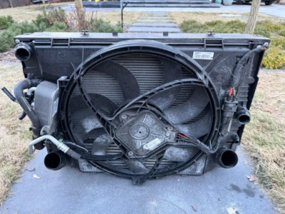 Комплект радиатор bmw f20 f22 f30 f32 f36 фото №1