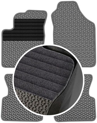 KIA PICANTO I HATCHBACK 2004-2007 ALFOMBRILLAS GOMA PARA COCHE EVA ETERNITY  